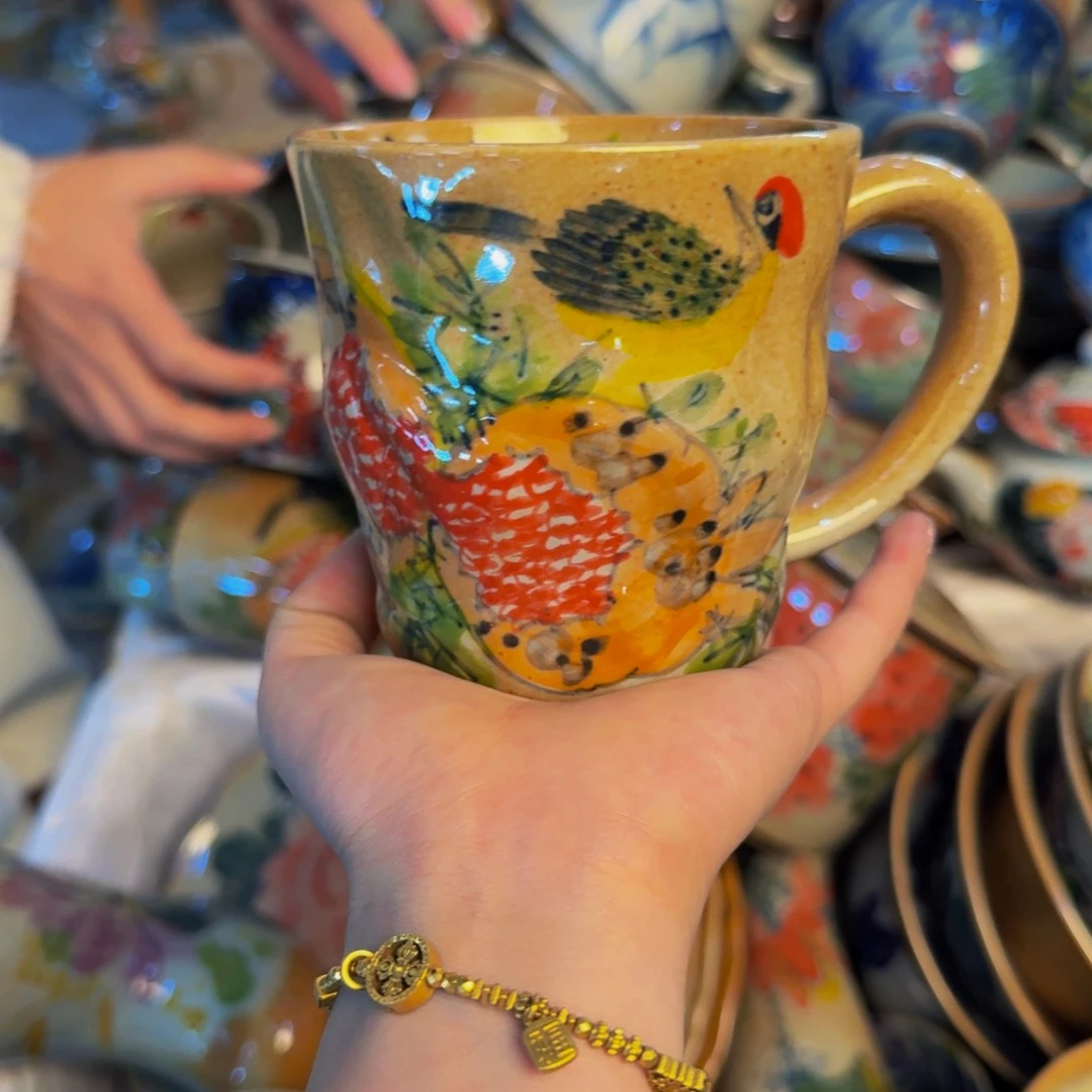 瓷片景德镇陶瓷手工手绘