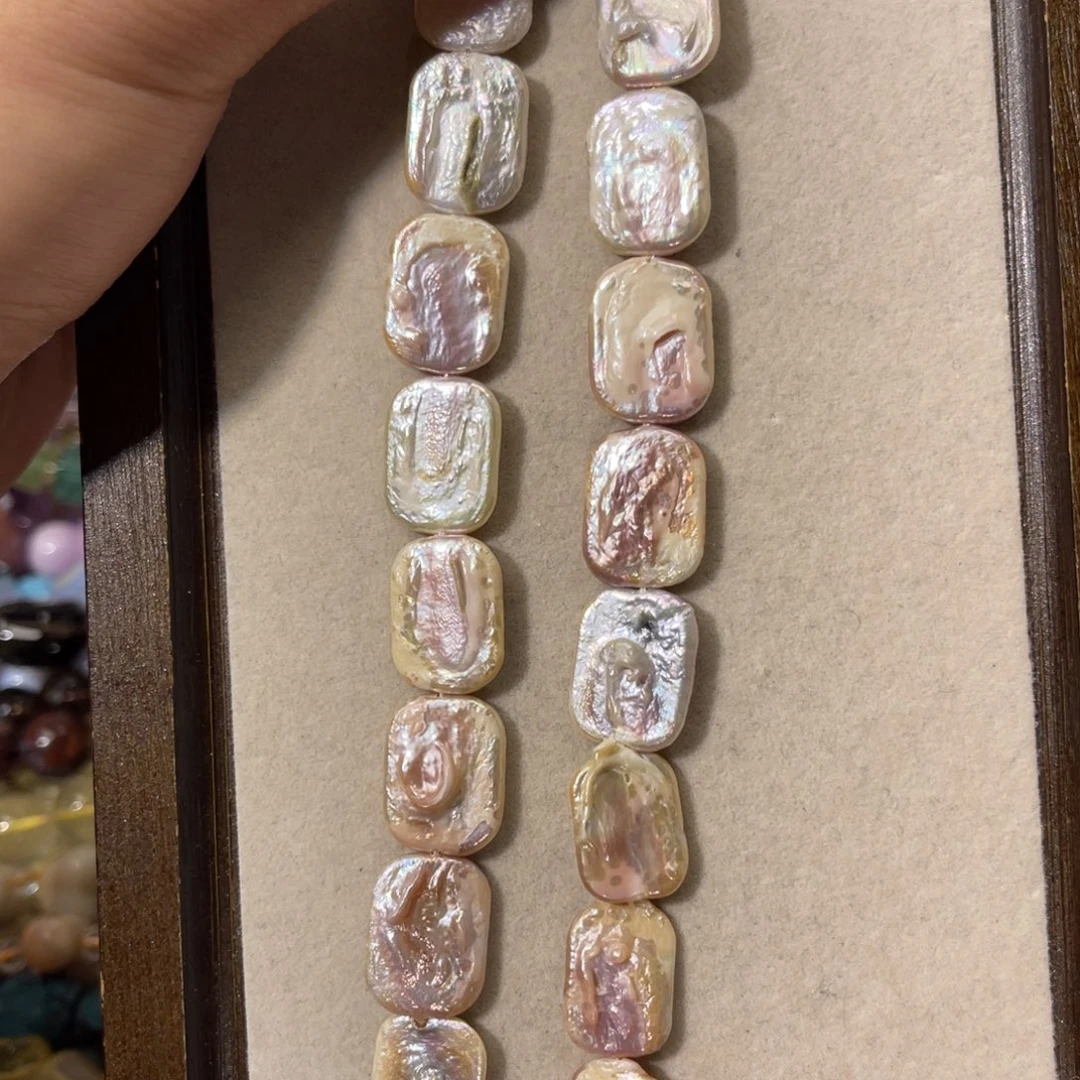 玛瑙/玉髓合金耳饰巴洛克彩