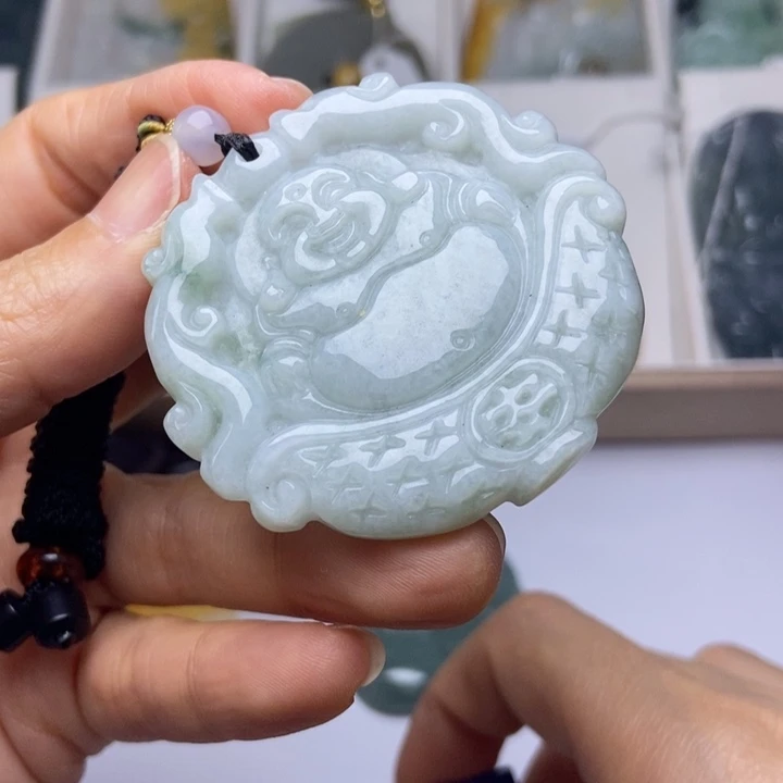 颈饰未镶嵌翡翠翡翠
