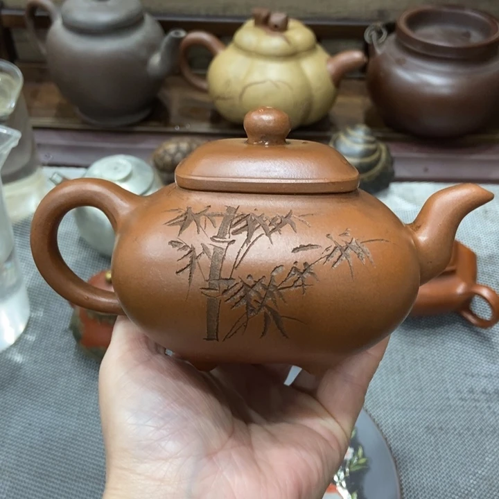 自***乐紫砂茶宠宜兴紫砂