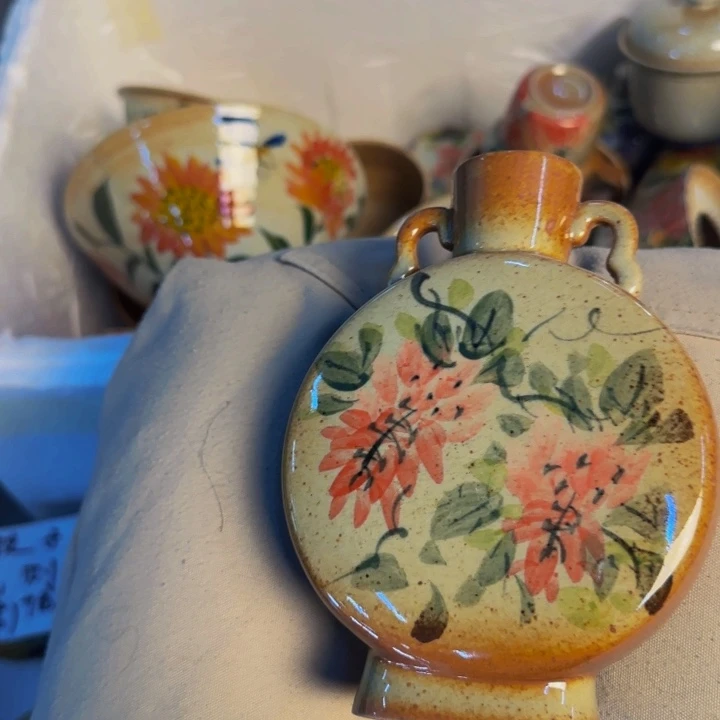 瓷片景德镇陶瓷手工手绘