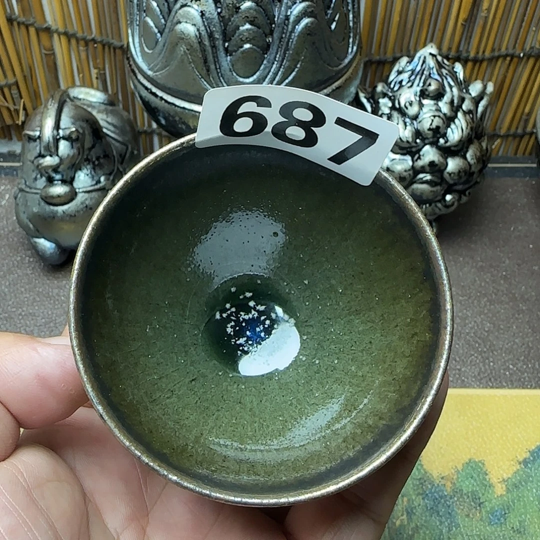 茶盏主人杯龙窑柴烧全手工