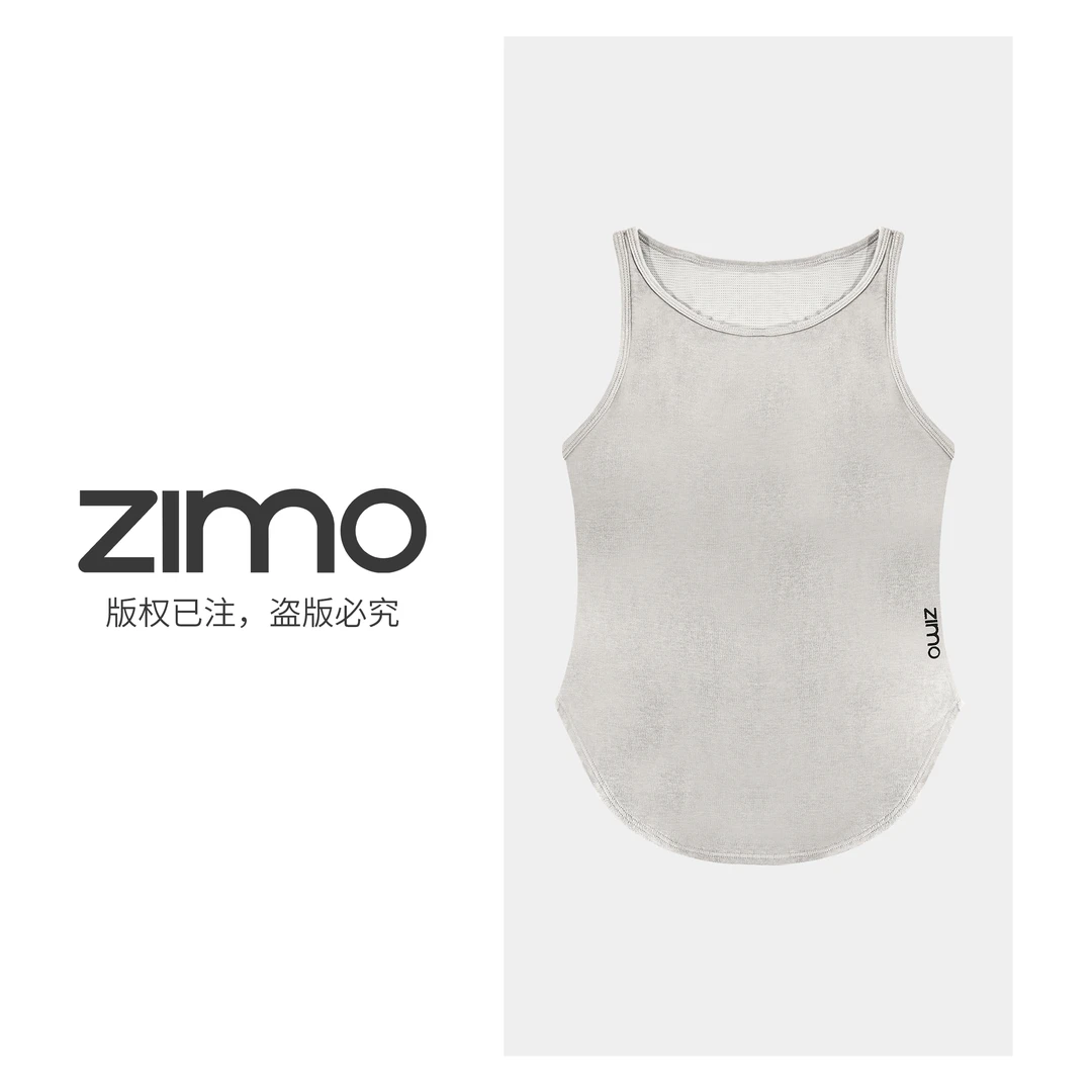 女士文胸620薄暮灰-zimo-一体杯瑜伽运动背心YFWX620