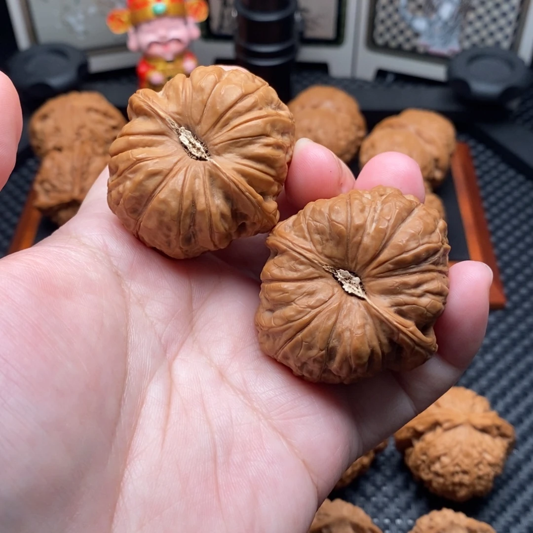 把件文玩核桃变42肚43全品南瓜