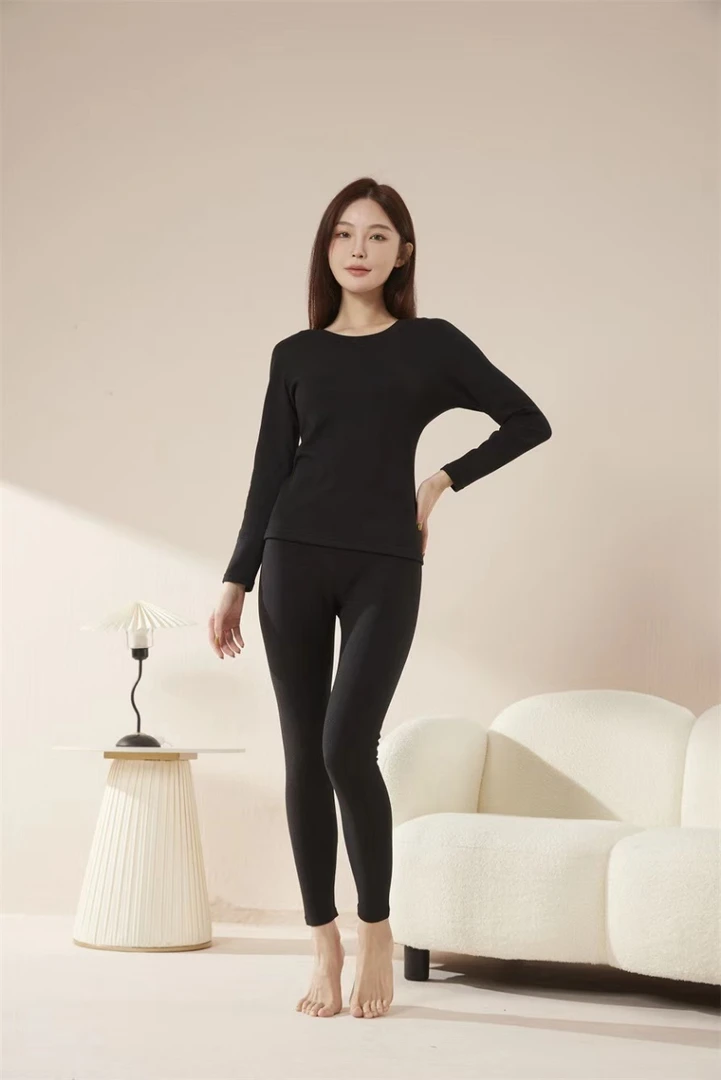 反季尾单高品质女士保暖套装5905