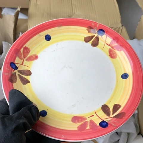 盘陶瓷制品满25拼单发货默认微瑕