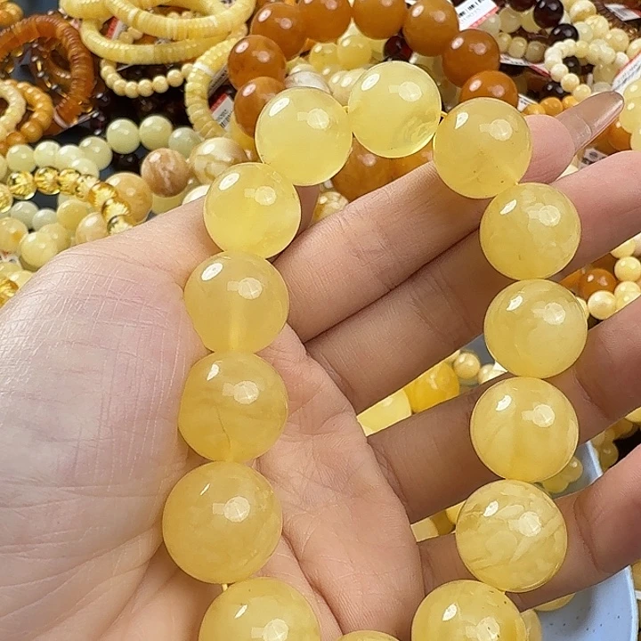 琥珀未镶嵌珠宝奇石