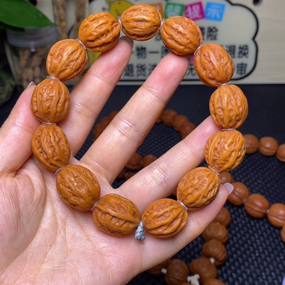 文玩核桃手串18小枣
