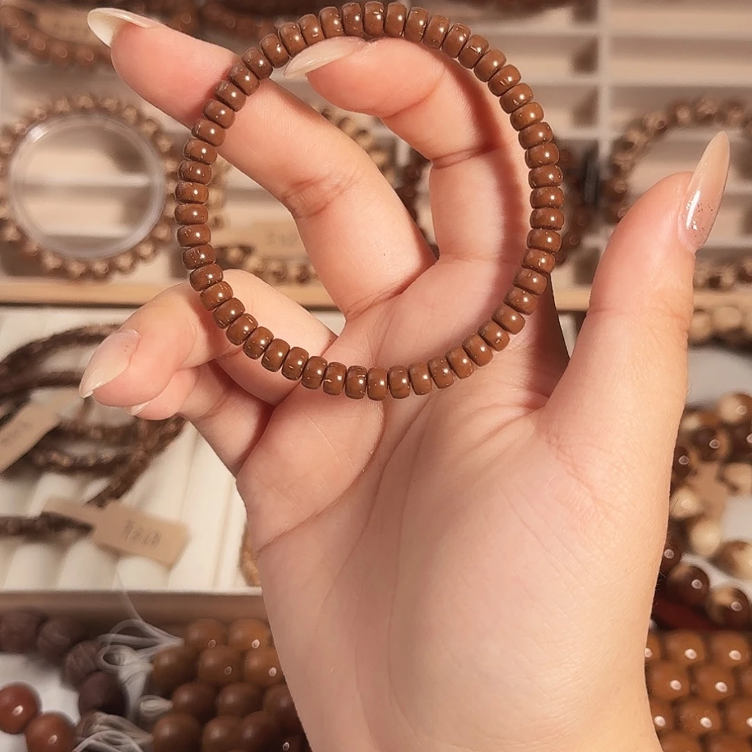 紫金鼠手串纯肉实心鼠尖料老型6mm