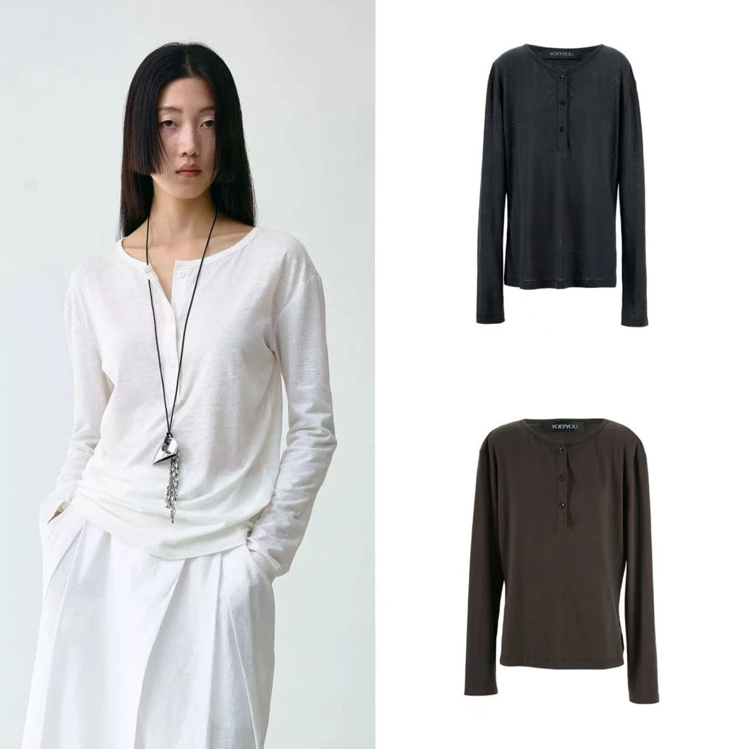 YOEYYOU简约合体长袖上衣