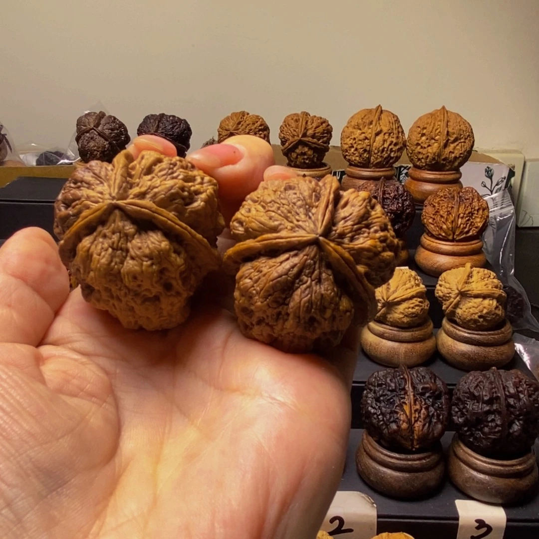 吊坠文玩核桃金刚三棱40