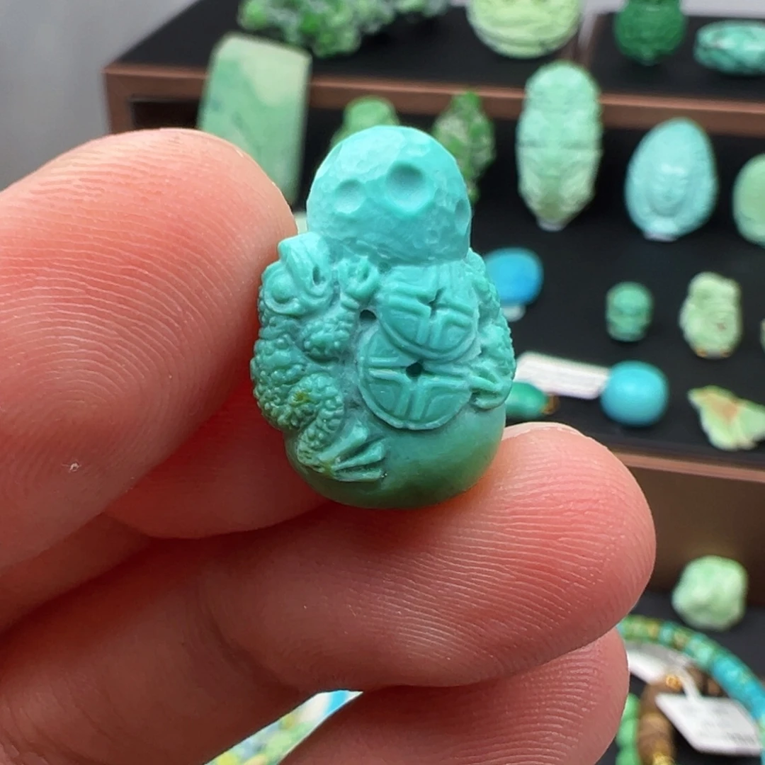 绿松石未镶嵌主播小林