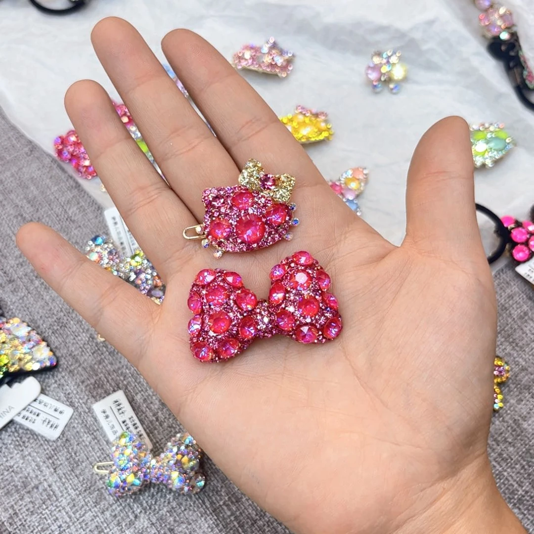 大米妮头绳加kt扣夹一套