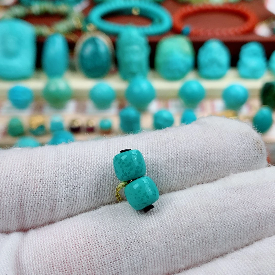 绿松石未镶嵌珠宝半成品