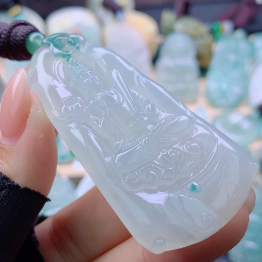 翡翠未镶嵌颈饰翡翠吊坠