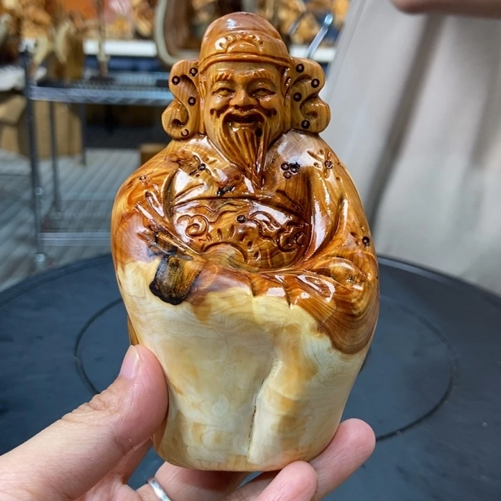 柏木（崖柏）手把件