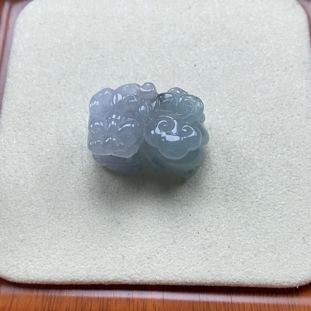 加***~翡翠未镶嵌颈饰霸王貔貅手链