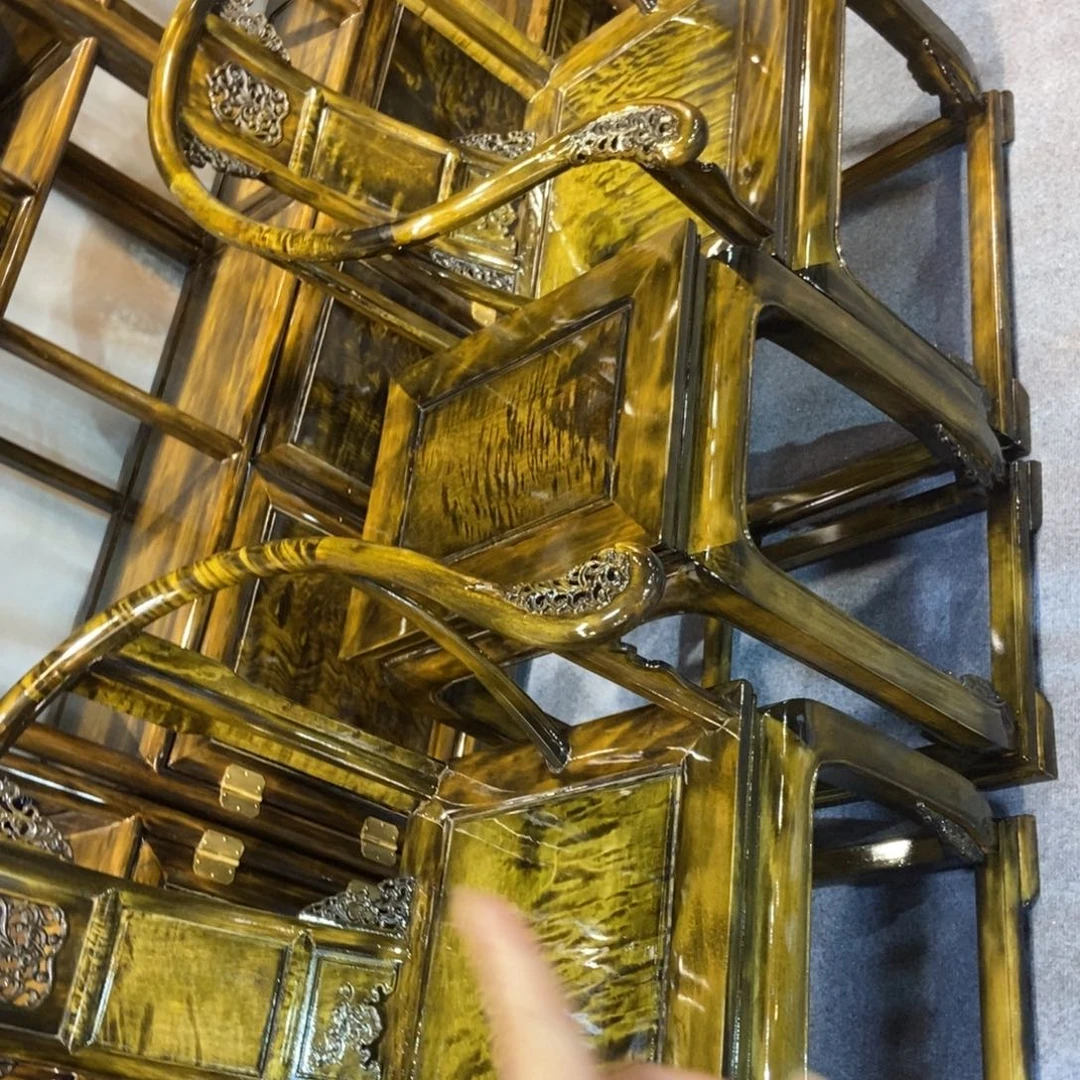 月***亮楠木皇宫椅三件套定金1000