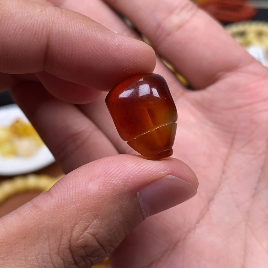 未镶嵌琥珀珠宝奇石三通