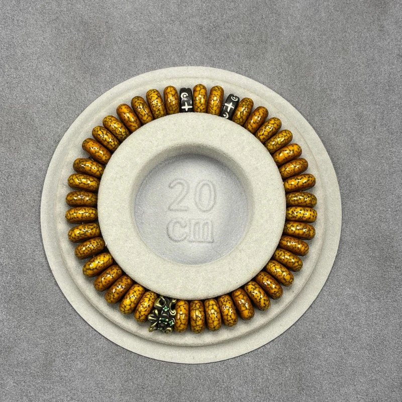 回流老星月薄片药片把件