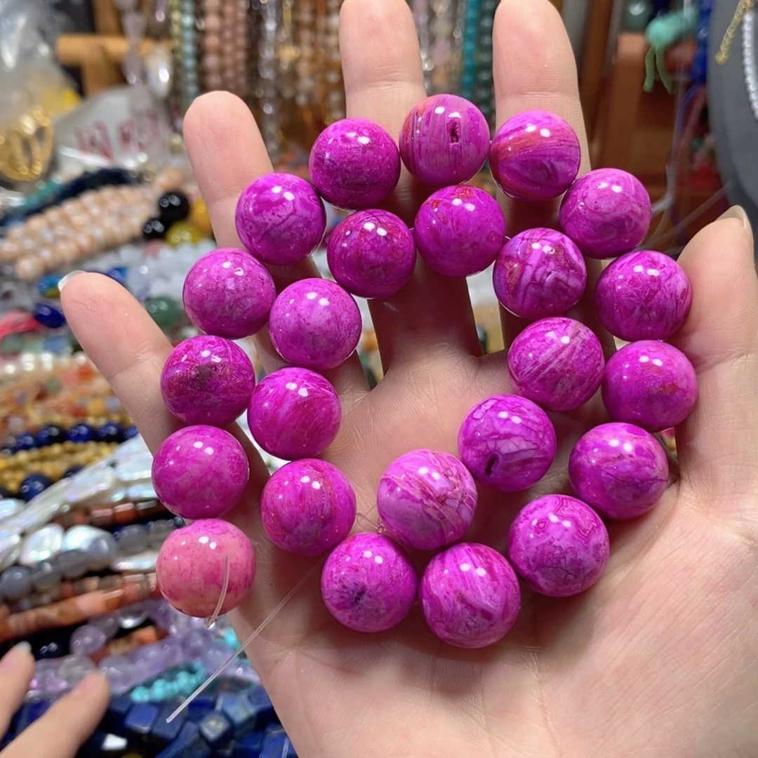 玛瑙/玉髓合金珠宝半成品玛瑙一条卡16mm