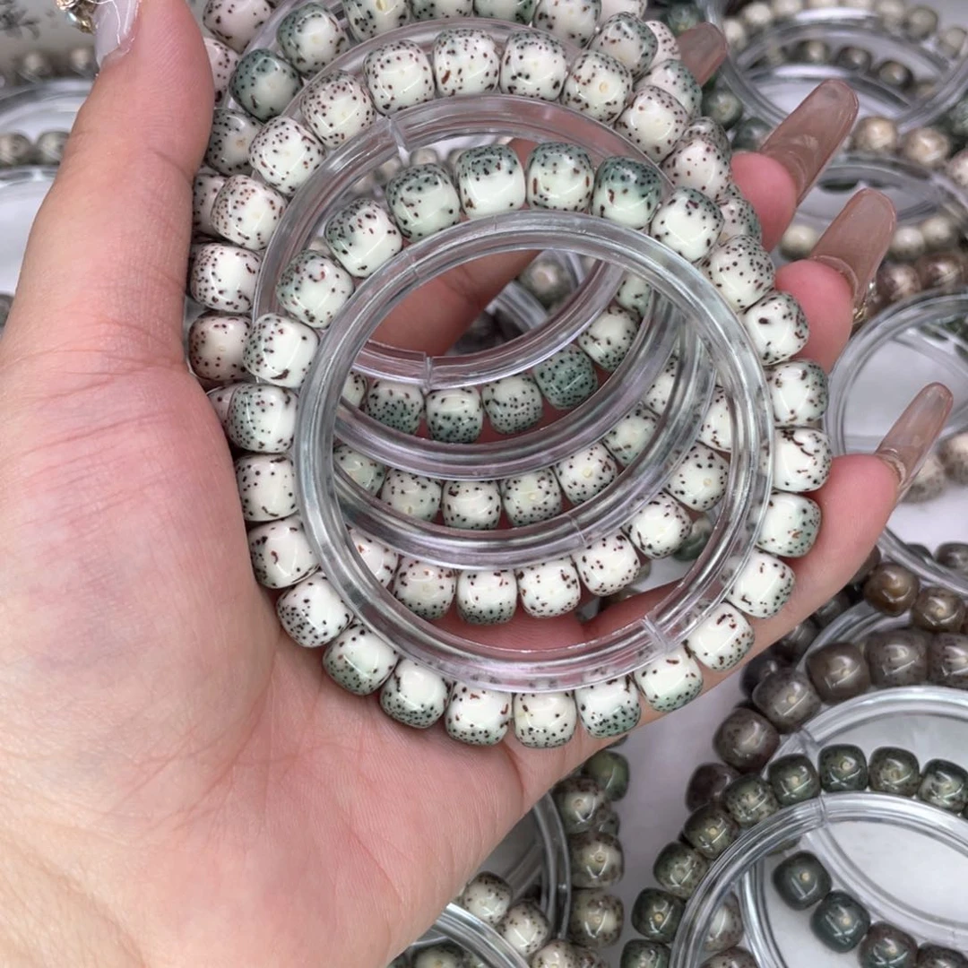 星月菩提手串8河豚