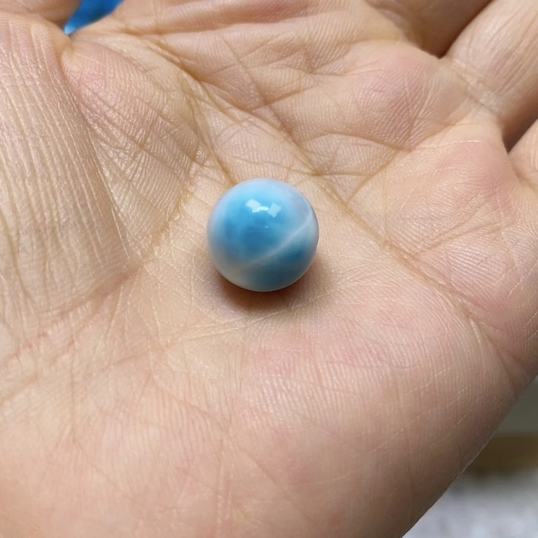 针钠钙石（海纹石）颈饰未镶嵌A****?