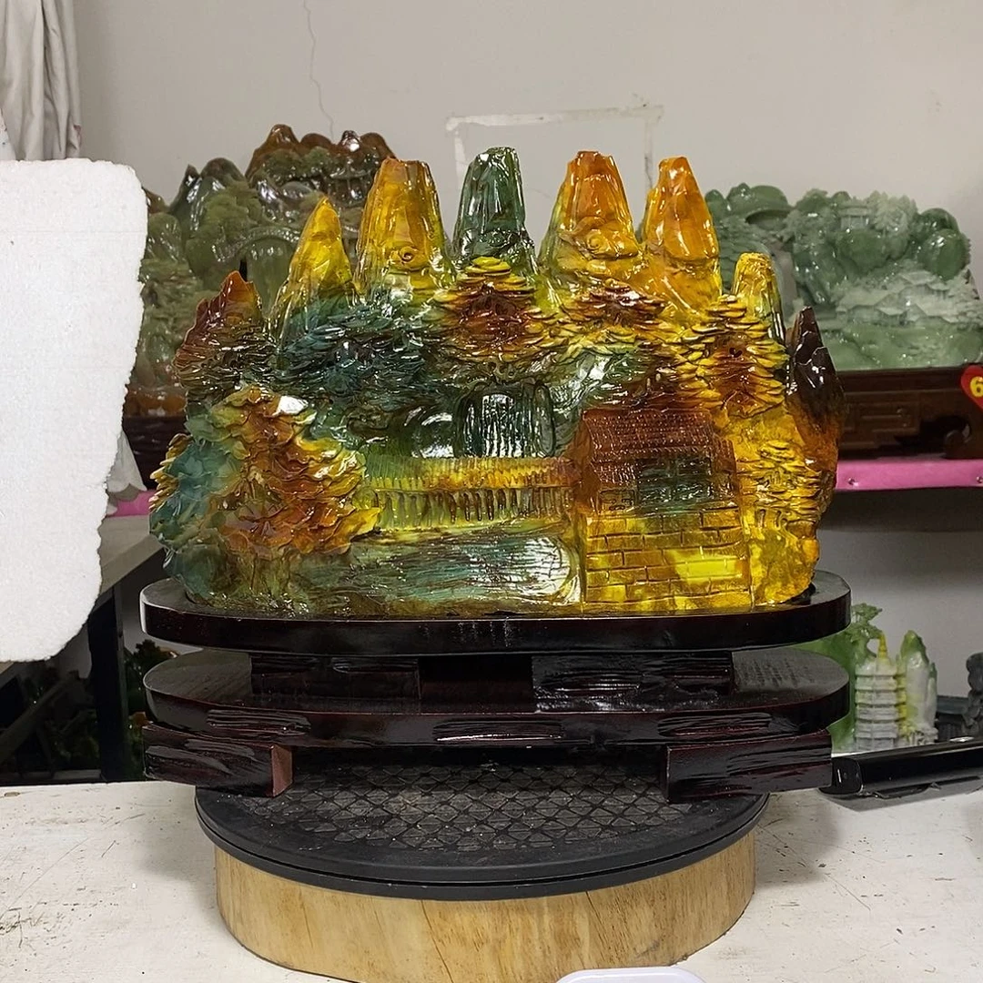 用***2玉玉未镶嵌居家摆件