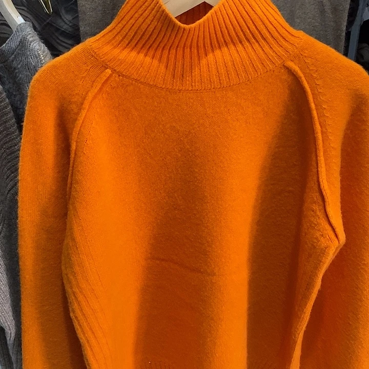 纯羊毛曾黎同款加厚7针大毛衣