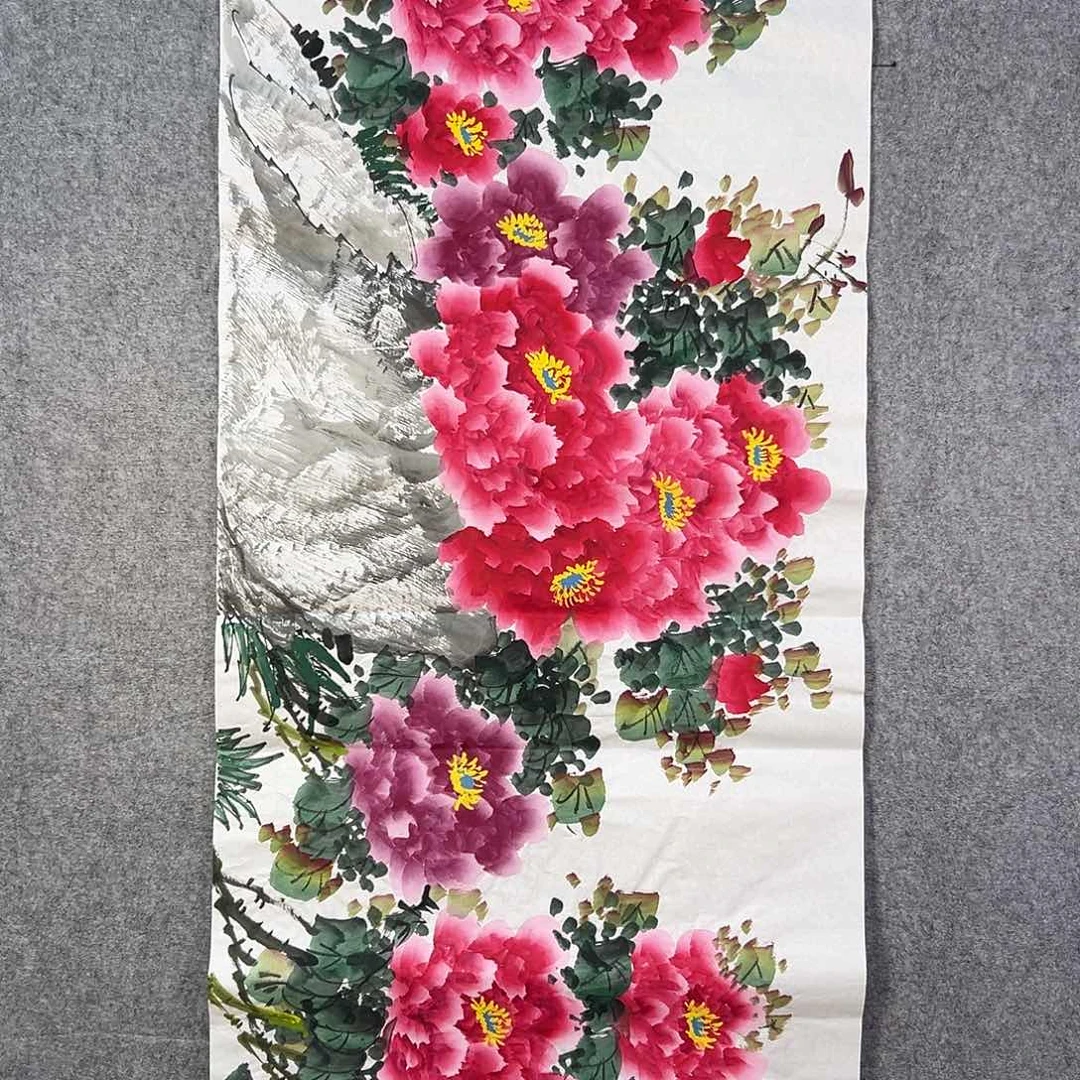 国画720 花鸟在此鸣叫时还要一