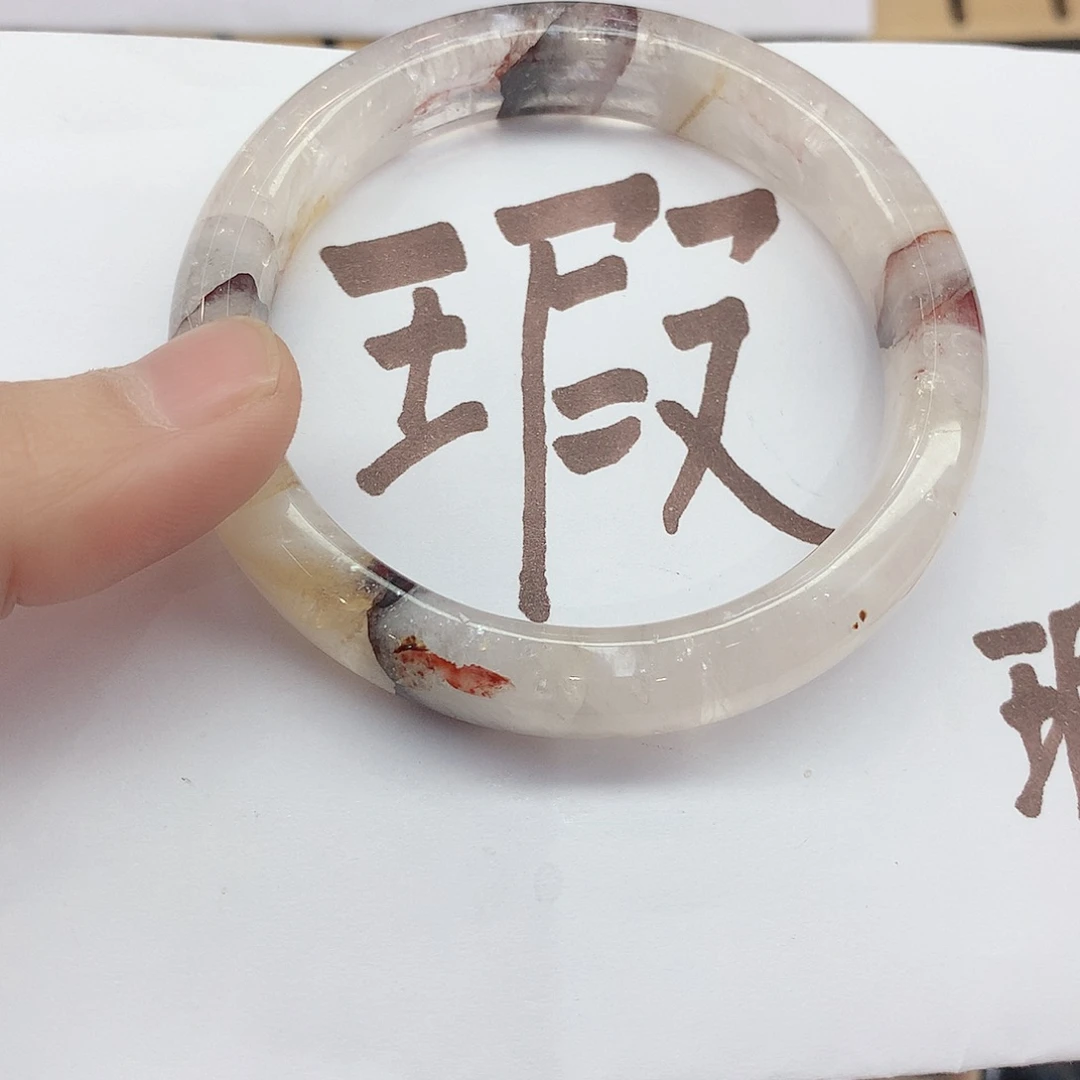 水晶手镯未镶嵌188（瑕疵5758