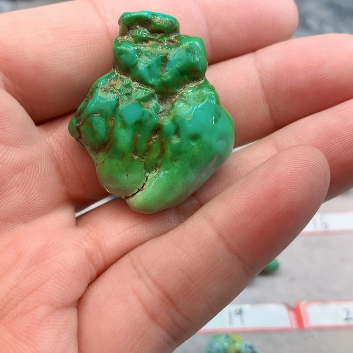 绿松石未镶嵌吊坠(不含链)