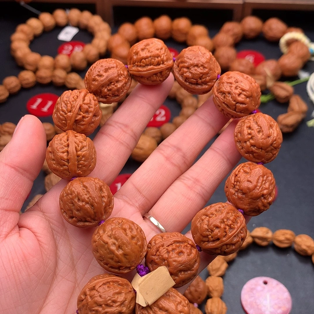 手串文玩核桃莲花座