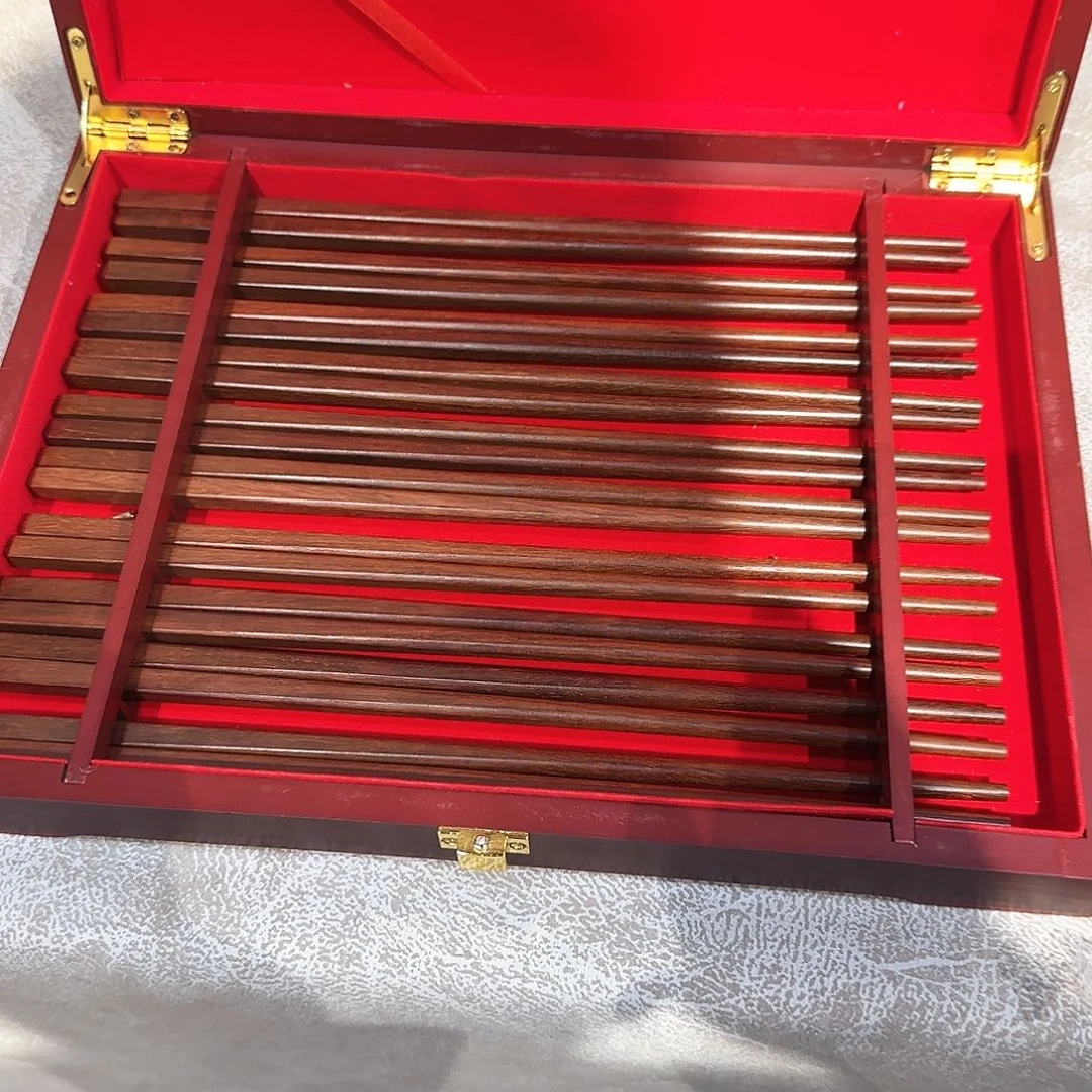 紫檀木类家具9双筷子