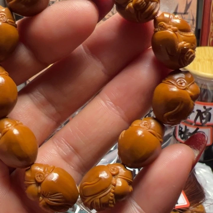 手串/手链橄榄核T****s小财神