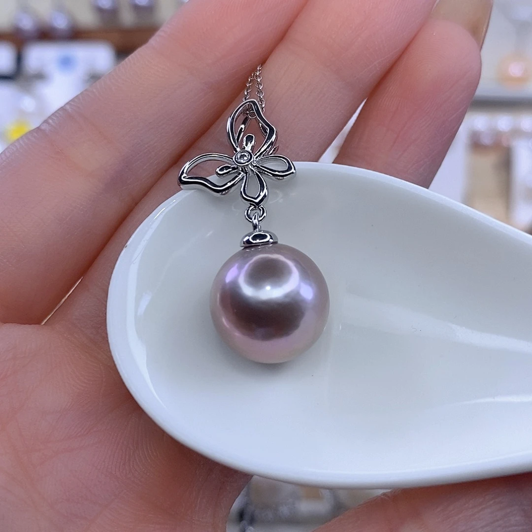 淡水珍珠合金颈饰