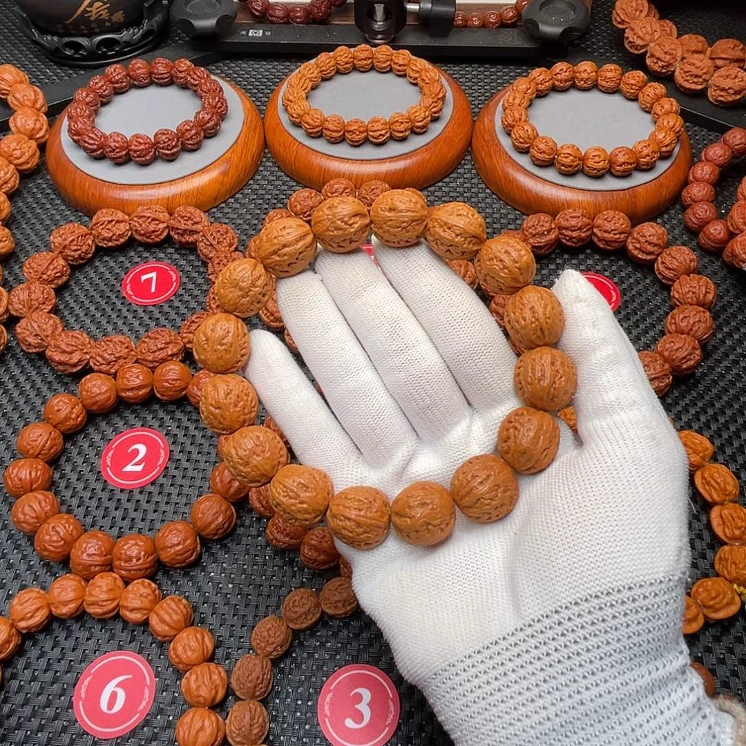 b***w文玩核桃手串粗筋蚂蚁