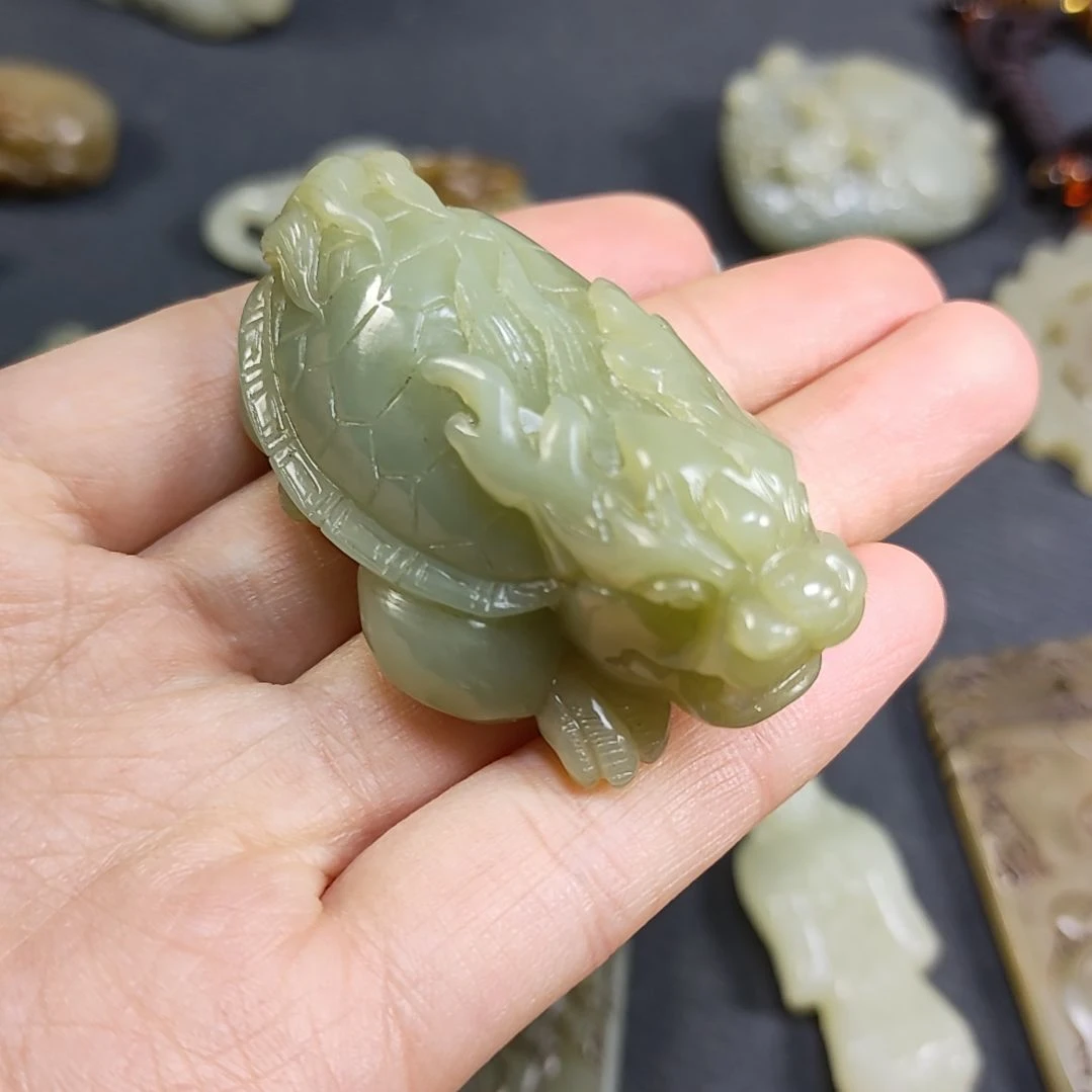 和田玉颈饰未镶嵌宣**五