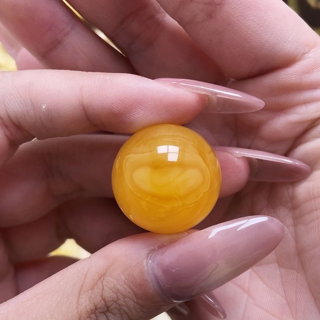 琥珀未镶嵌裸石22.5mm