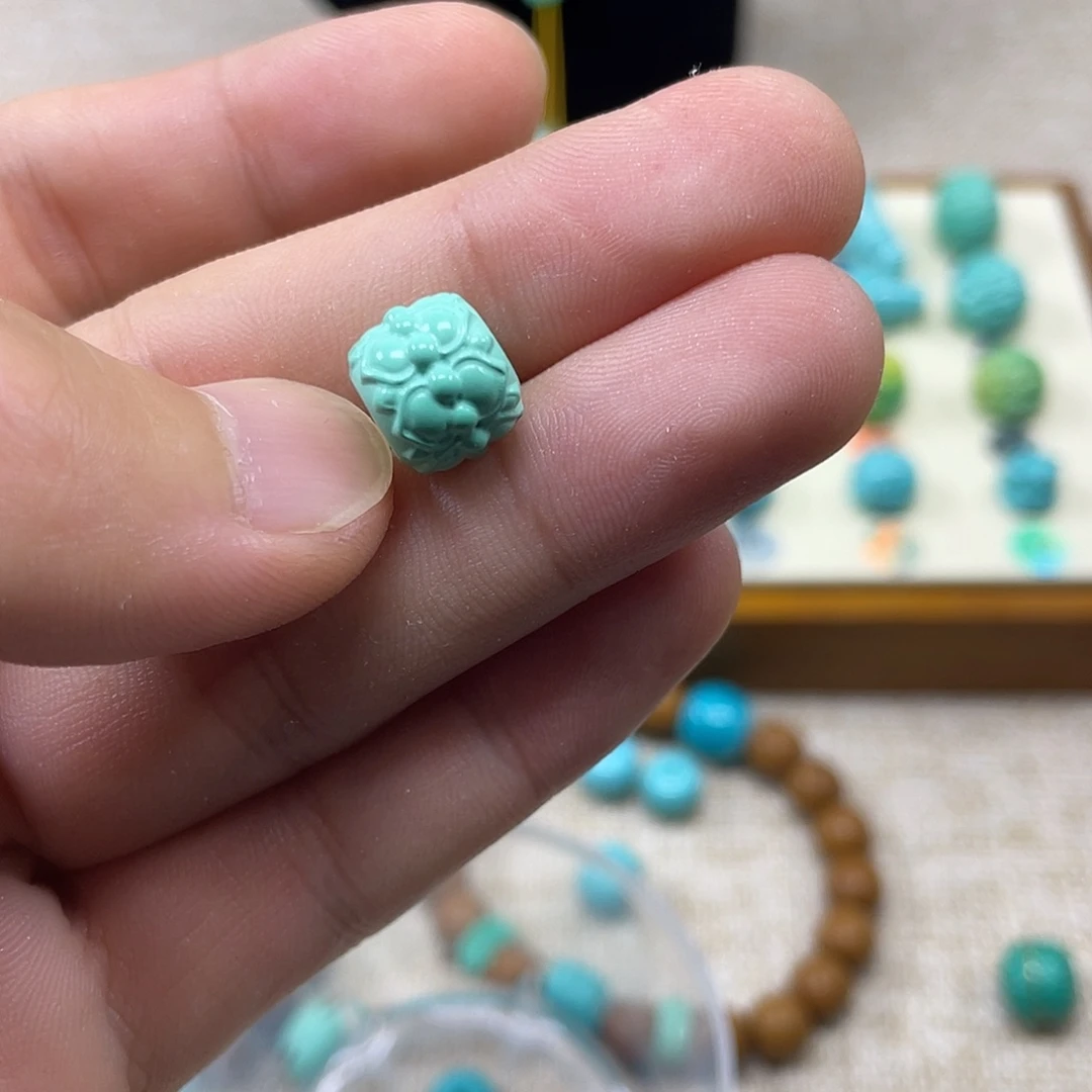 原生态湖北松配饰，直径10