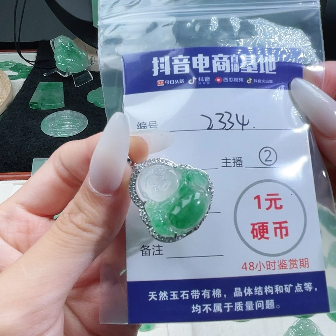 石英质玉未镶嵌颈饰