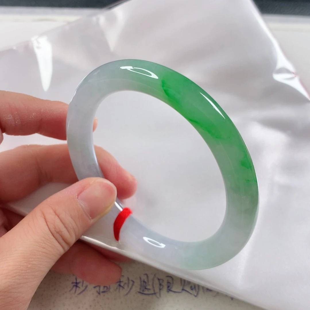 未镶嵌手镯翡翠 圆条③②③