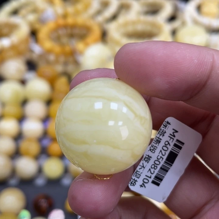 裸石蜜蜡未镶嵌25mm