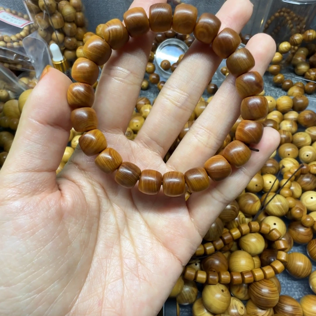惜***金柏木（崖柏）1.0板根桶珠