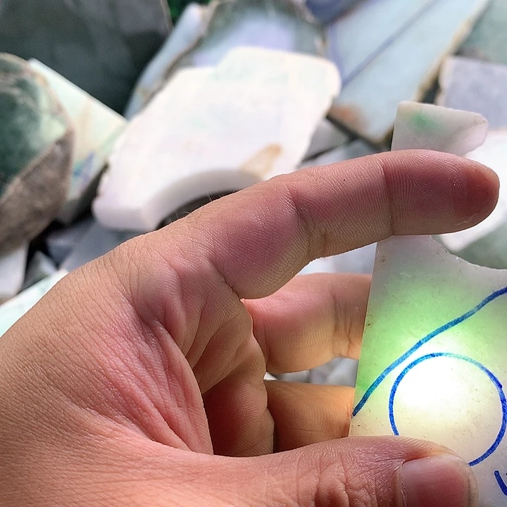 裸石翡翠天然翡翠