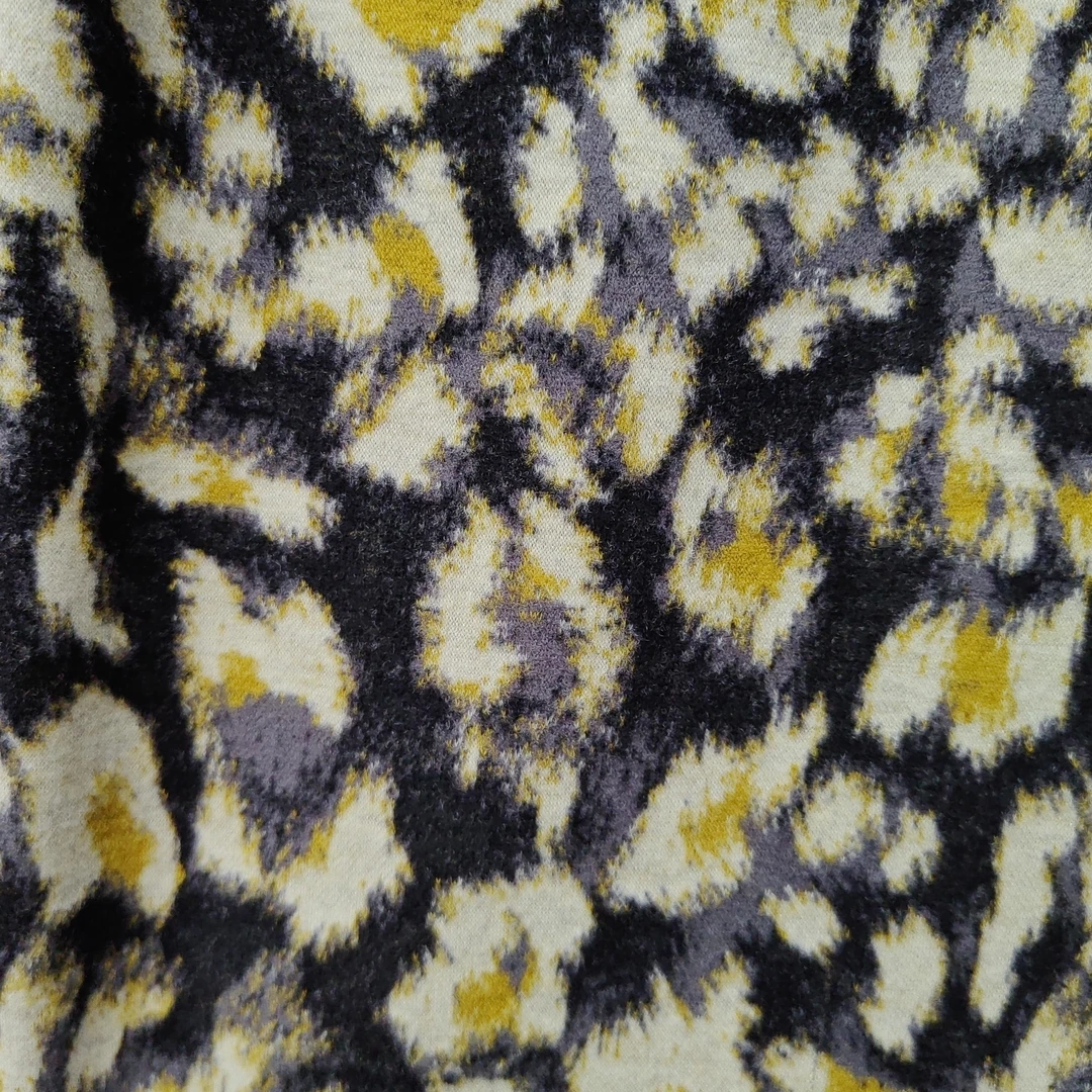 织花奥绒  黄豹纹