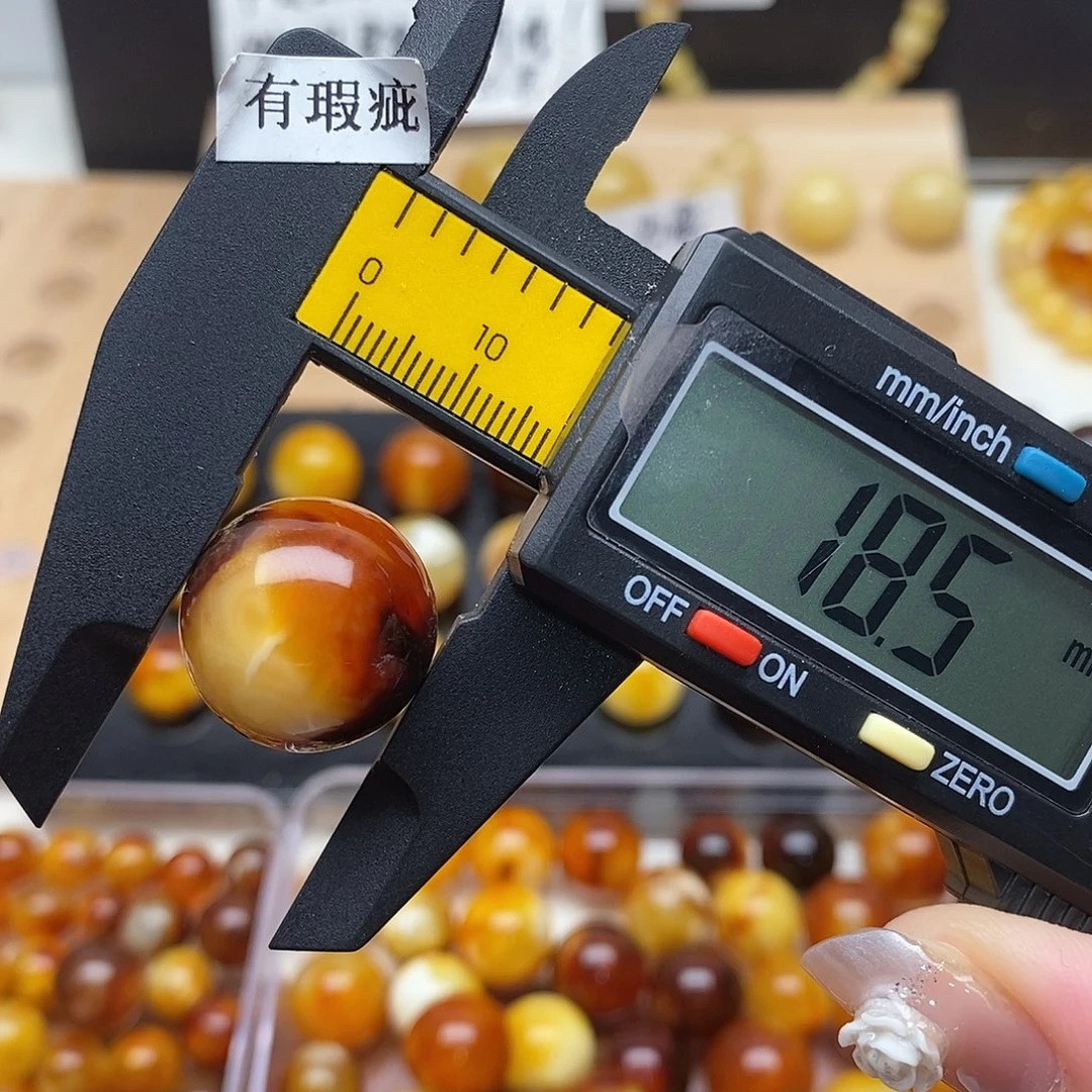 虫珀未镶嵌裸石蜜蜡827