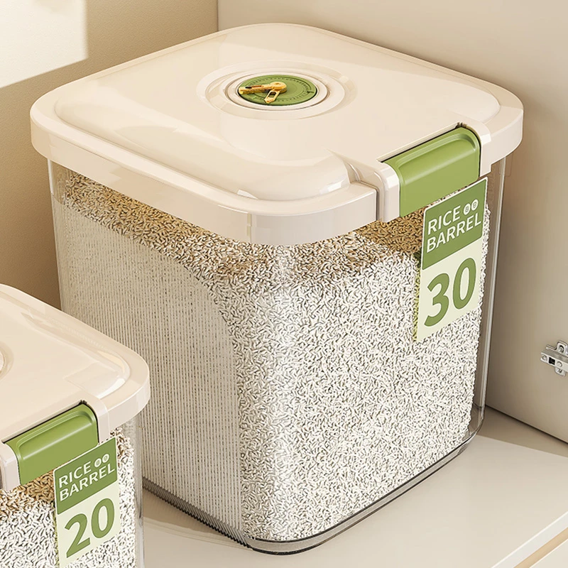 家用米桶防虫防潮密封罐装米缸大米收纳盒储米箱大容量杂粮桶面粉