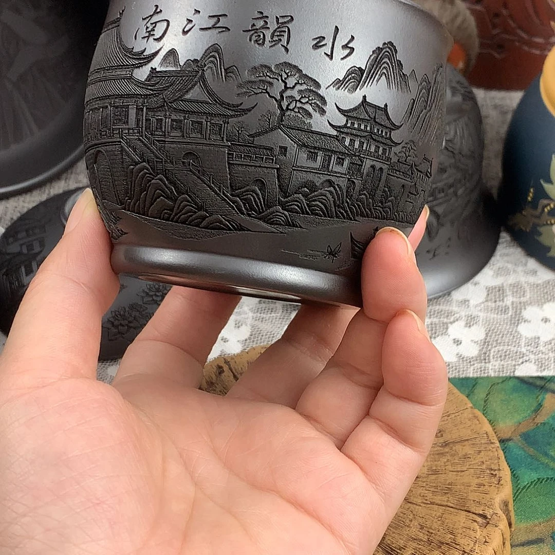 茶杯紫砂高端主人杯