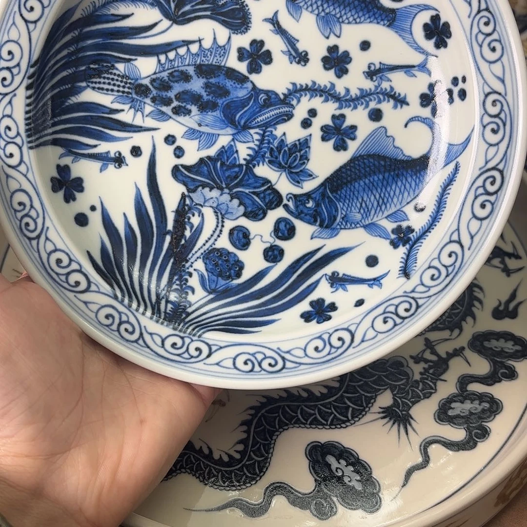 陶瓷盖碗景德镇手绘茶器